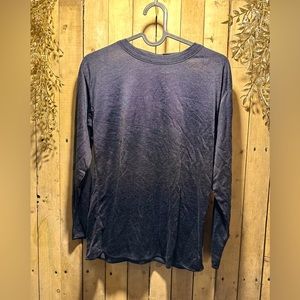 High rise long sleeve top